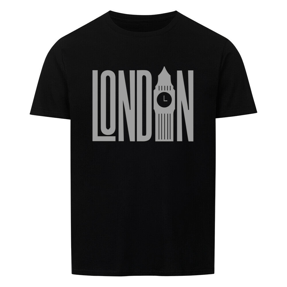 Unisex T-shirt featuring London Big Ben design, classic fit, 100% cotton.