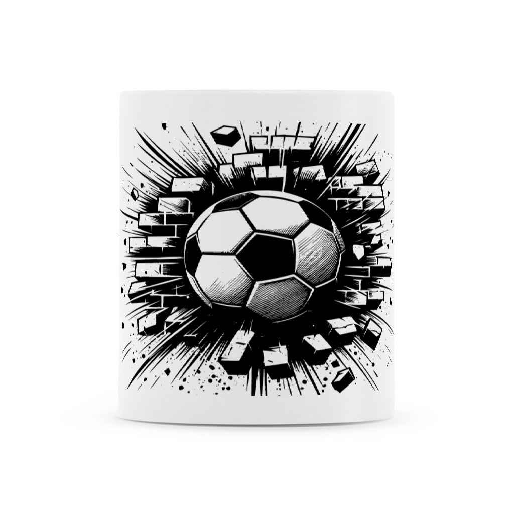 Fußballtasse