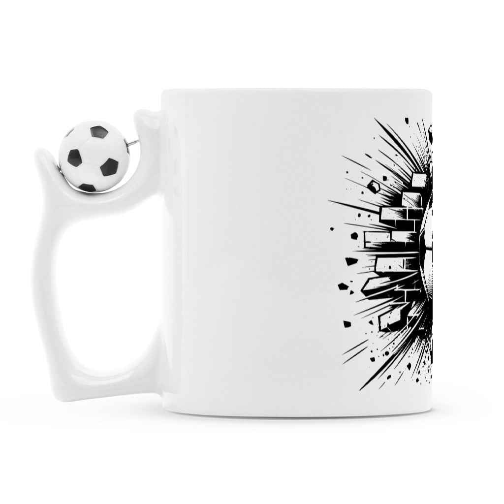 Fußballtasse