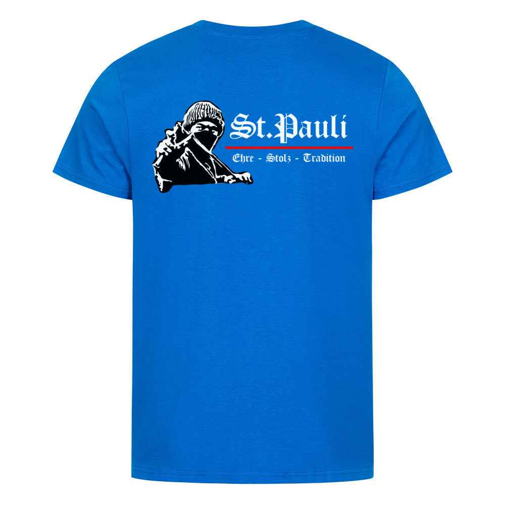 Pauli. vorder und rückseitig Premium Organic Shirt