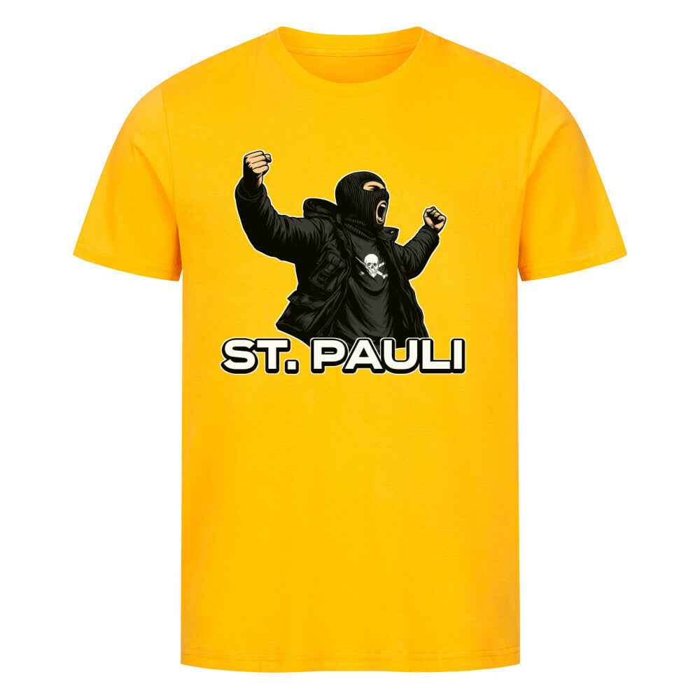 Pauli. vorder und rückseitig Premium Organic Shirt