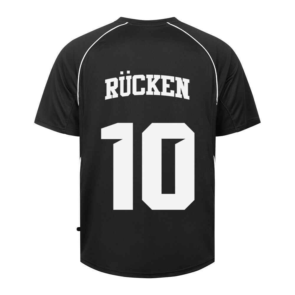 Rücken. Team Trikot