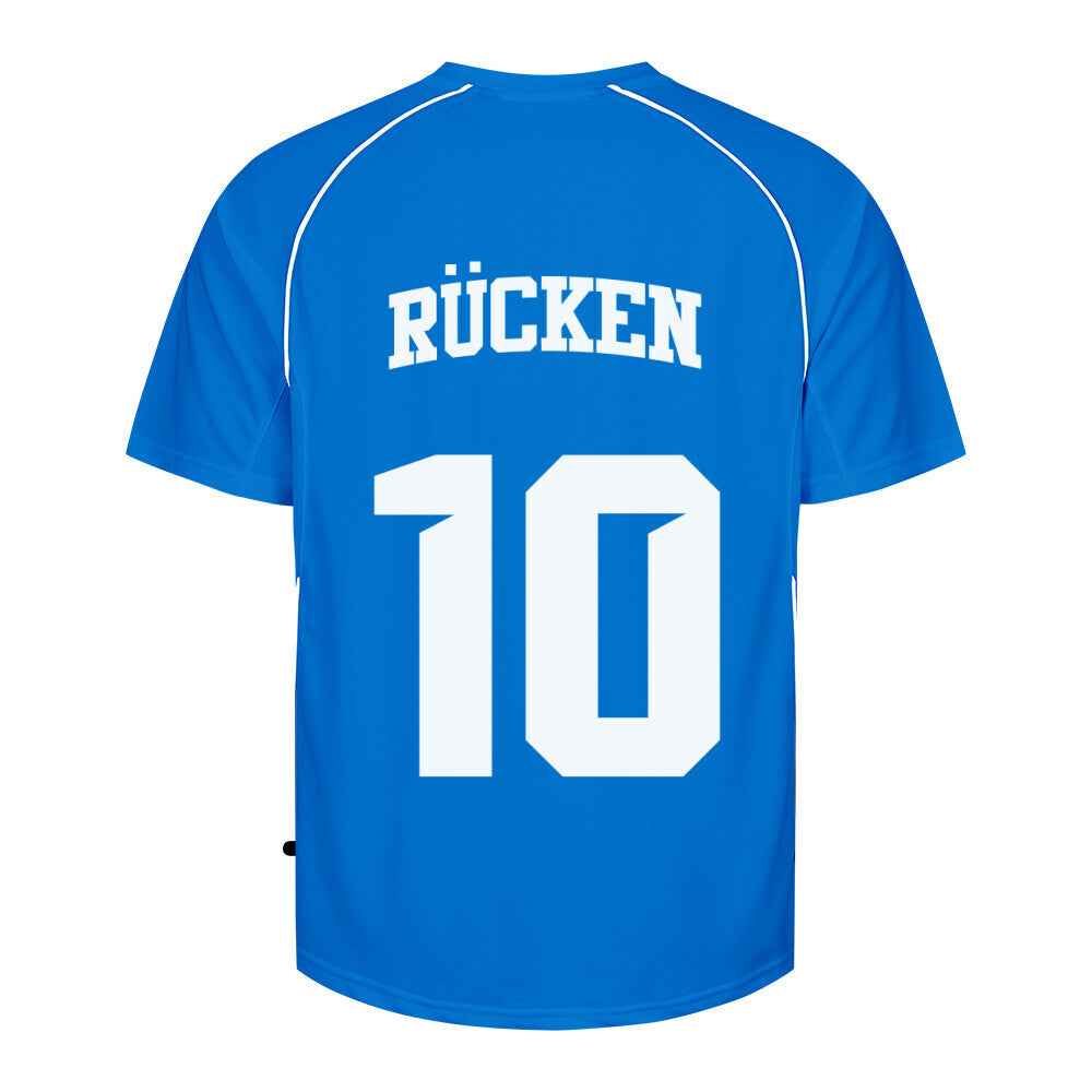 Rücken. Team Trikot