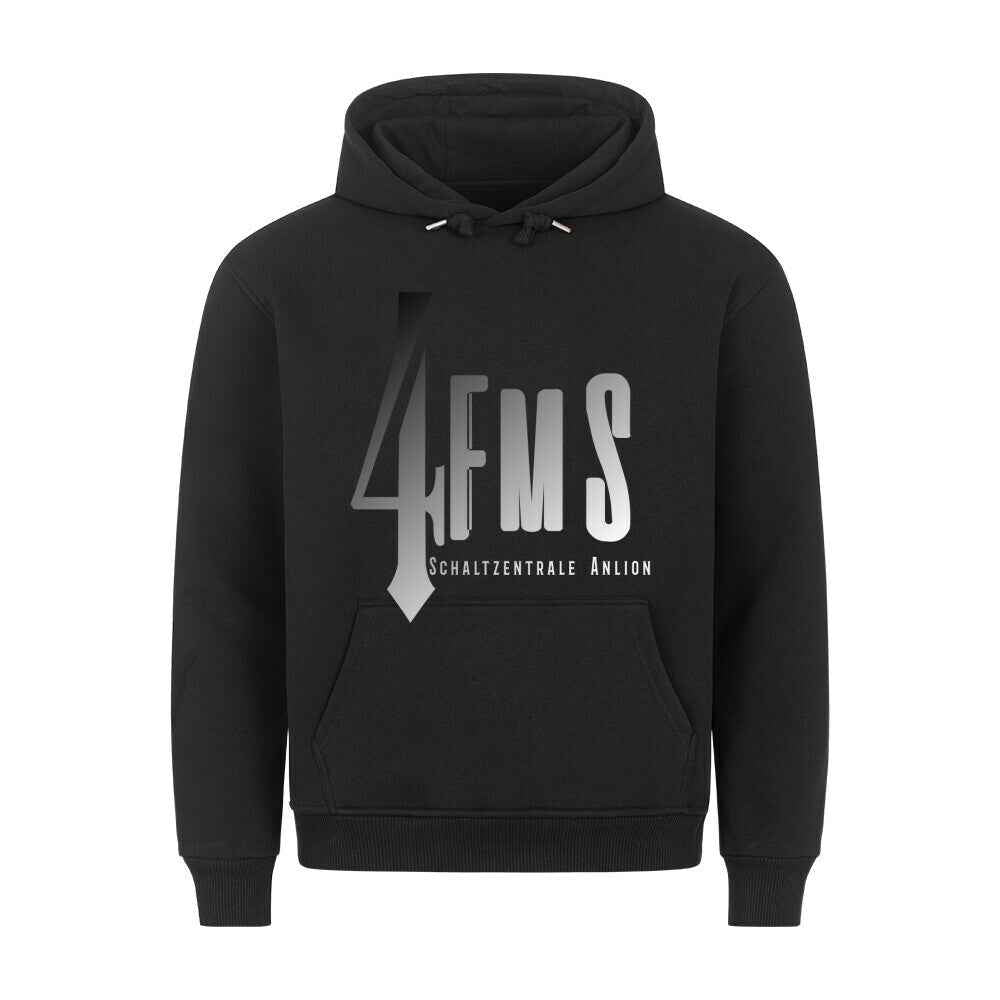 4 Finger style Premium Hoodie - Mit Taschendruck
