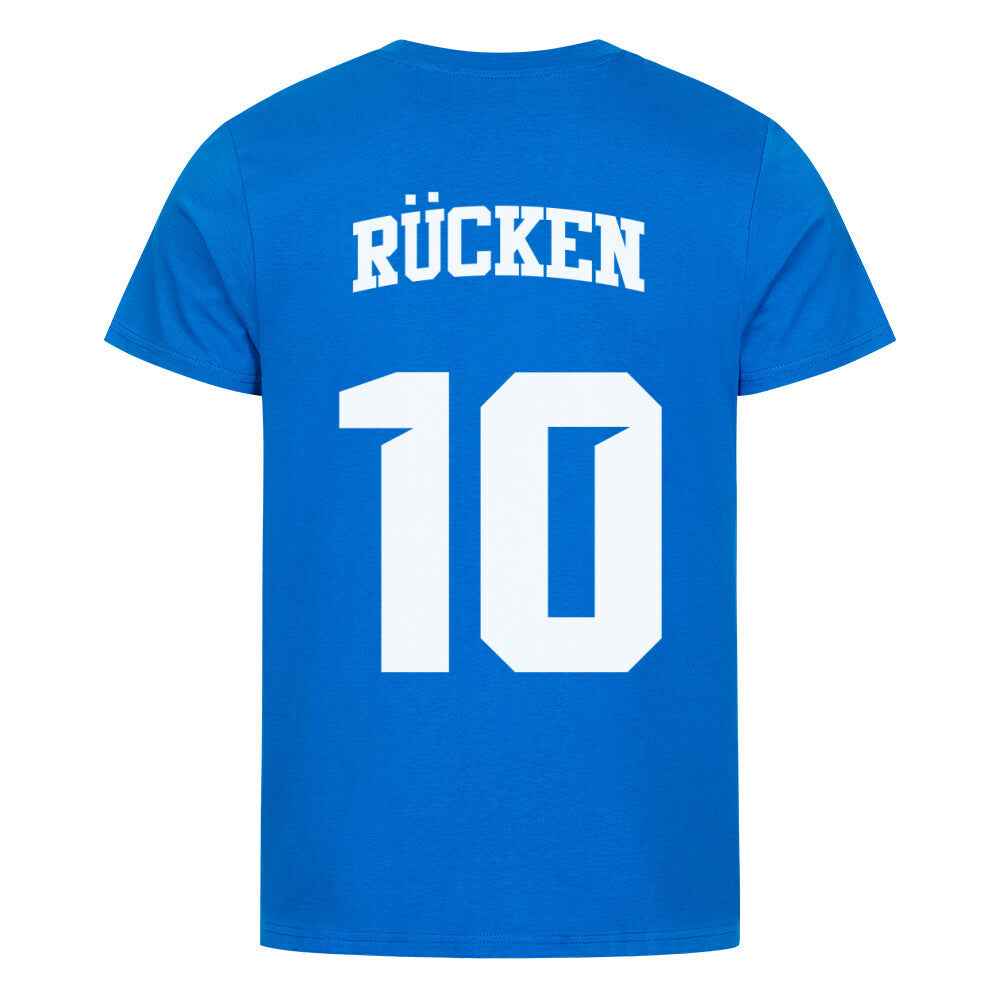Premium Rücken Shirt druck hinten & vorne
