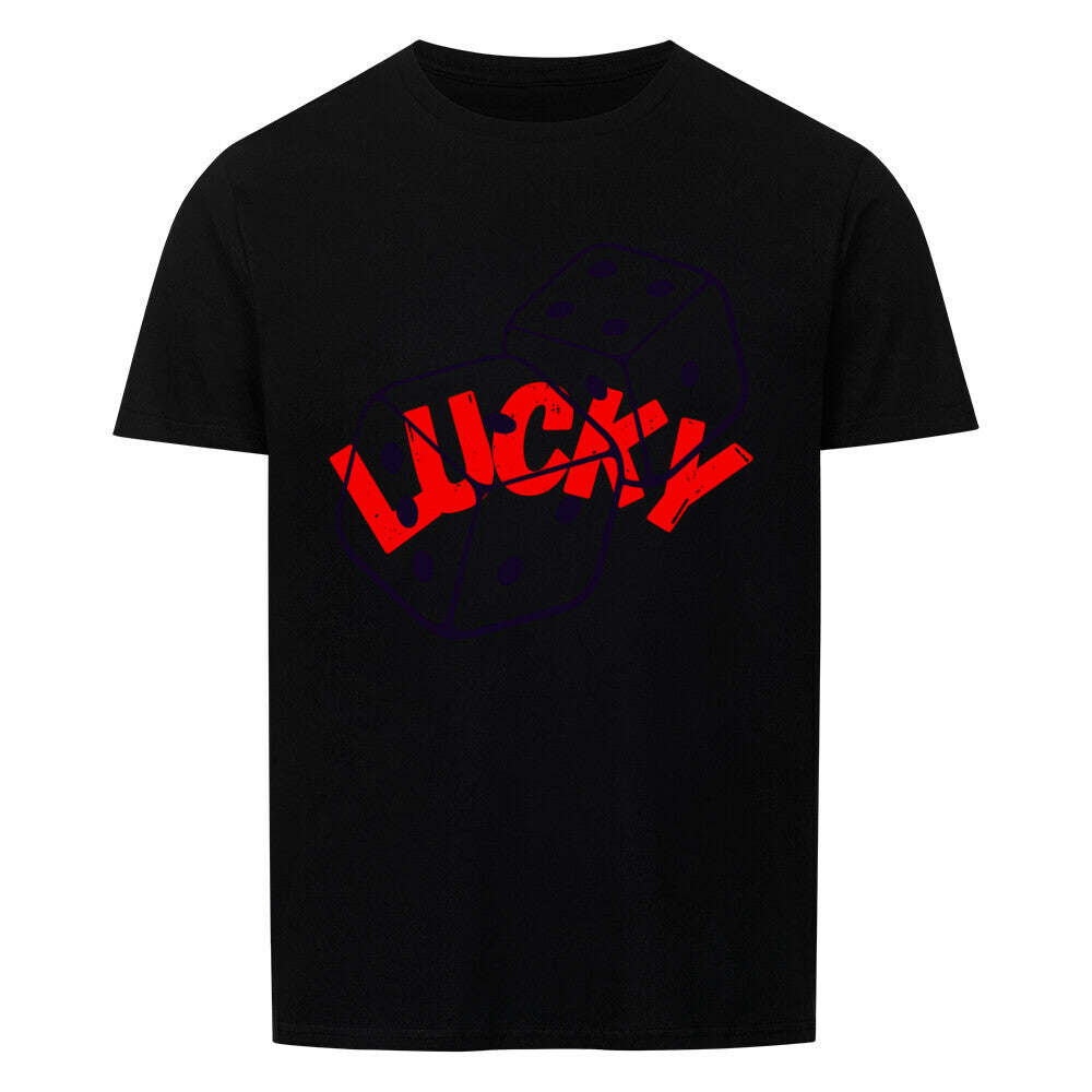 Unisex Frech Shirt with "Lucky" design, 100% cotton, classic fit.