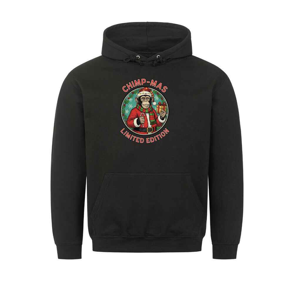 Affen Weihnachten Hoodie