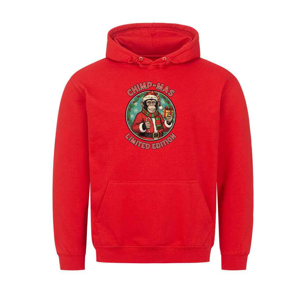 Affen Weihnachten Hoodie