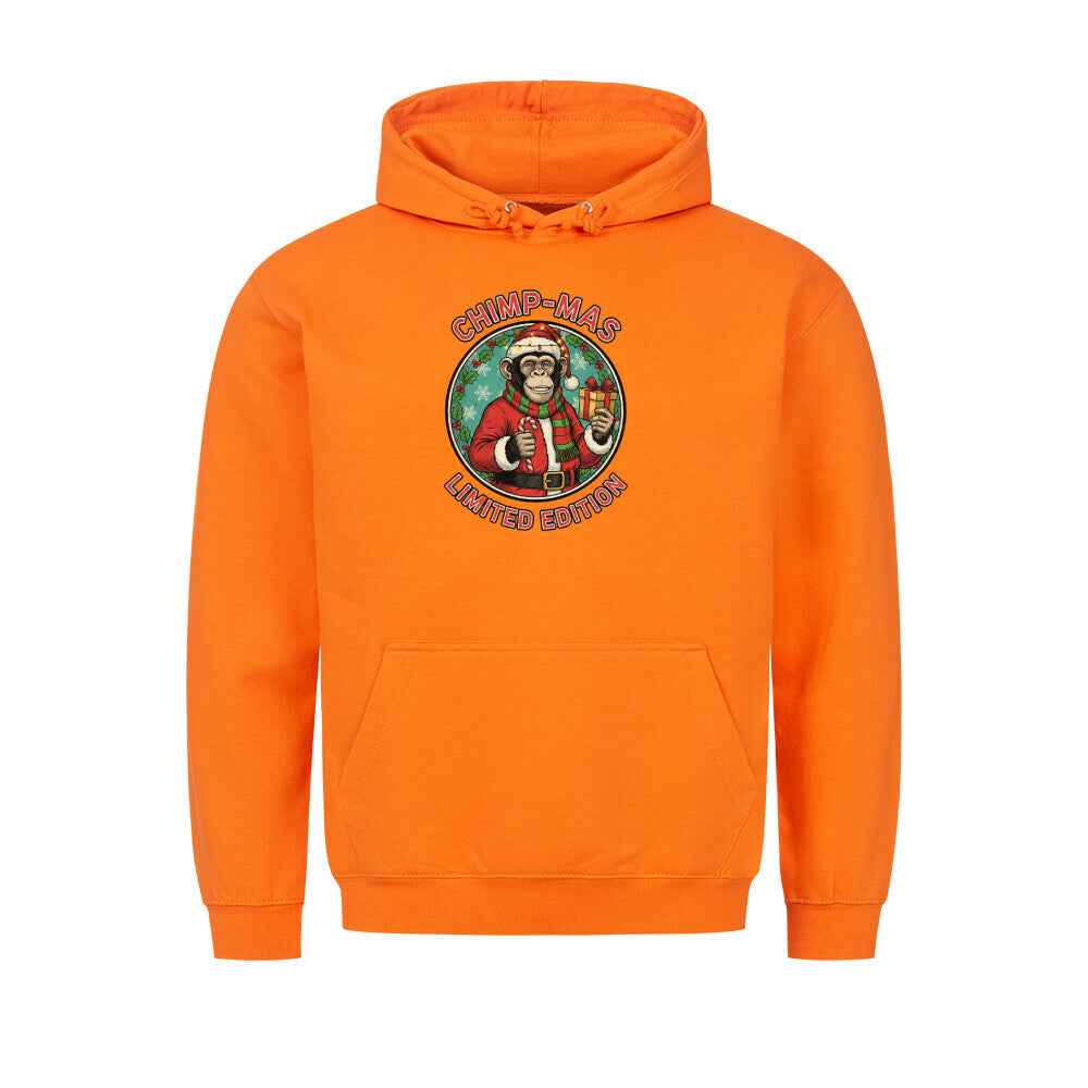 Affen Weihnachten Hoodie