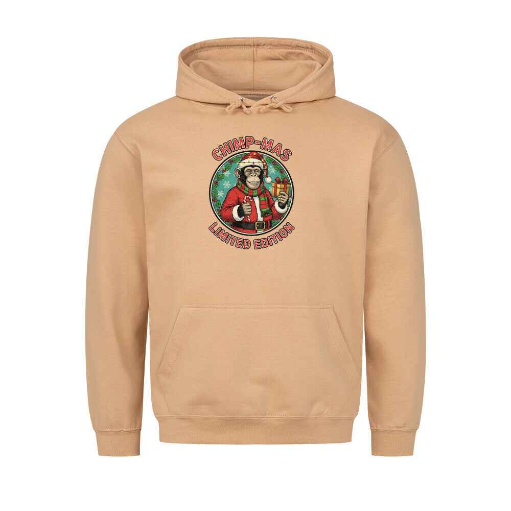 Affen Weihnachten Hoodie