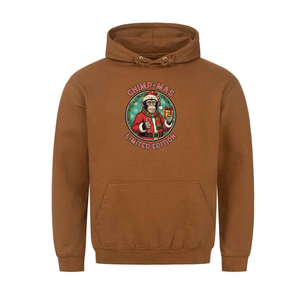 Affen Weihnachten Hoodie