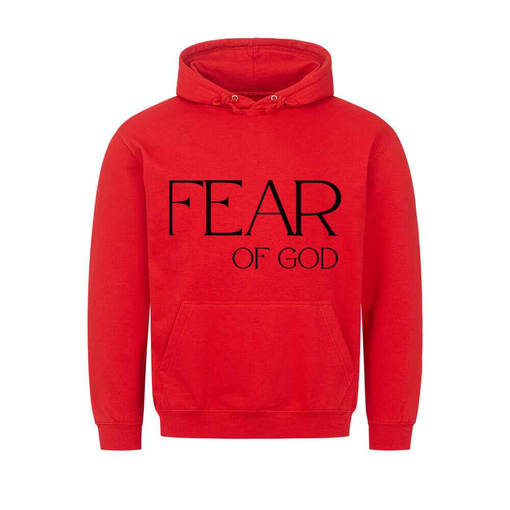 Fear Hoodie - Mit Taschendruck