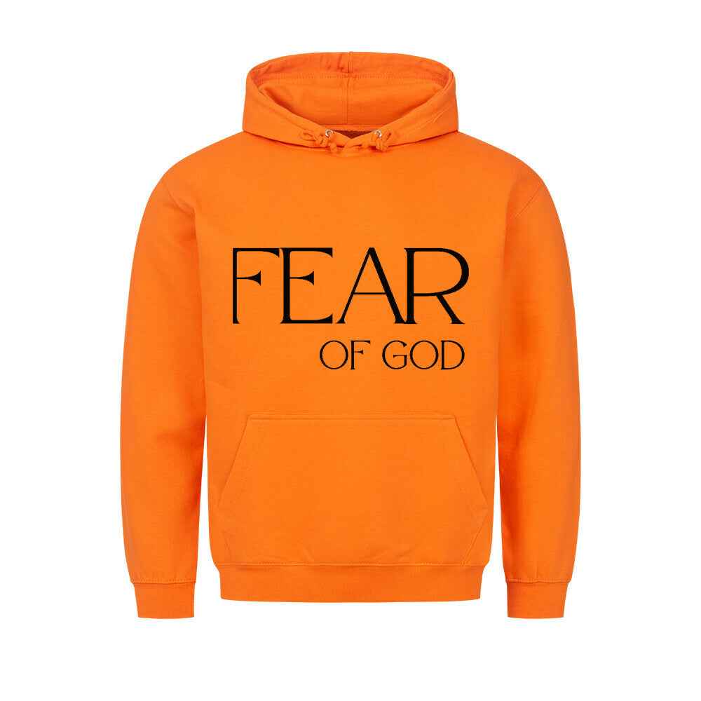 Fear Hoodie - Mit Taschendruck
