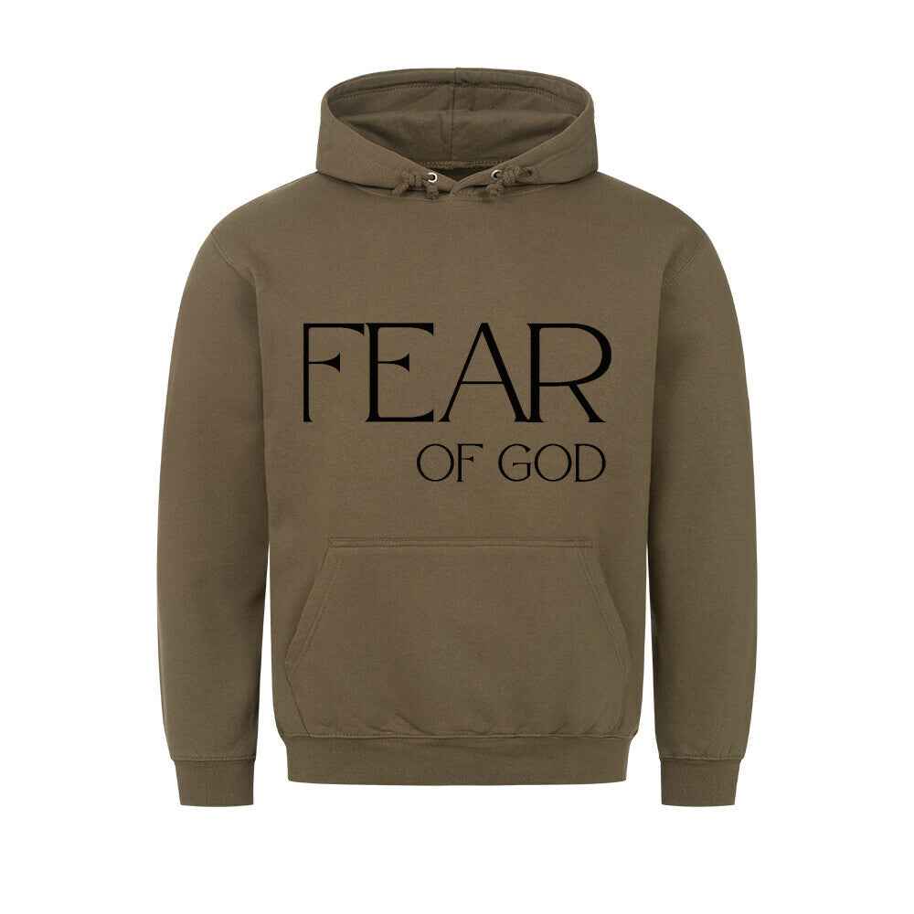 Fear Hoodie - Mit Taschendruck