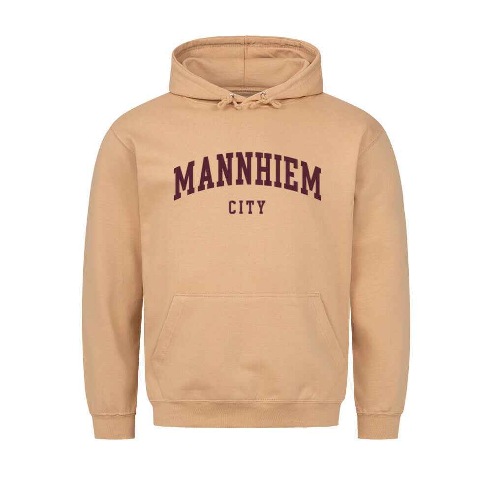 Mannheim city Hoodie - Mit Taschendruck