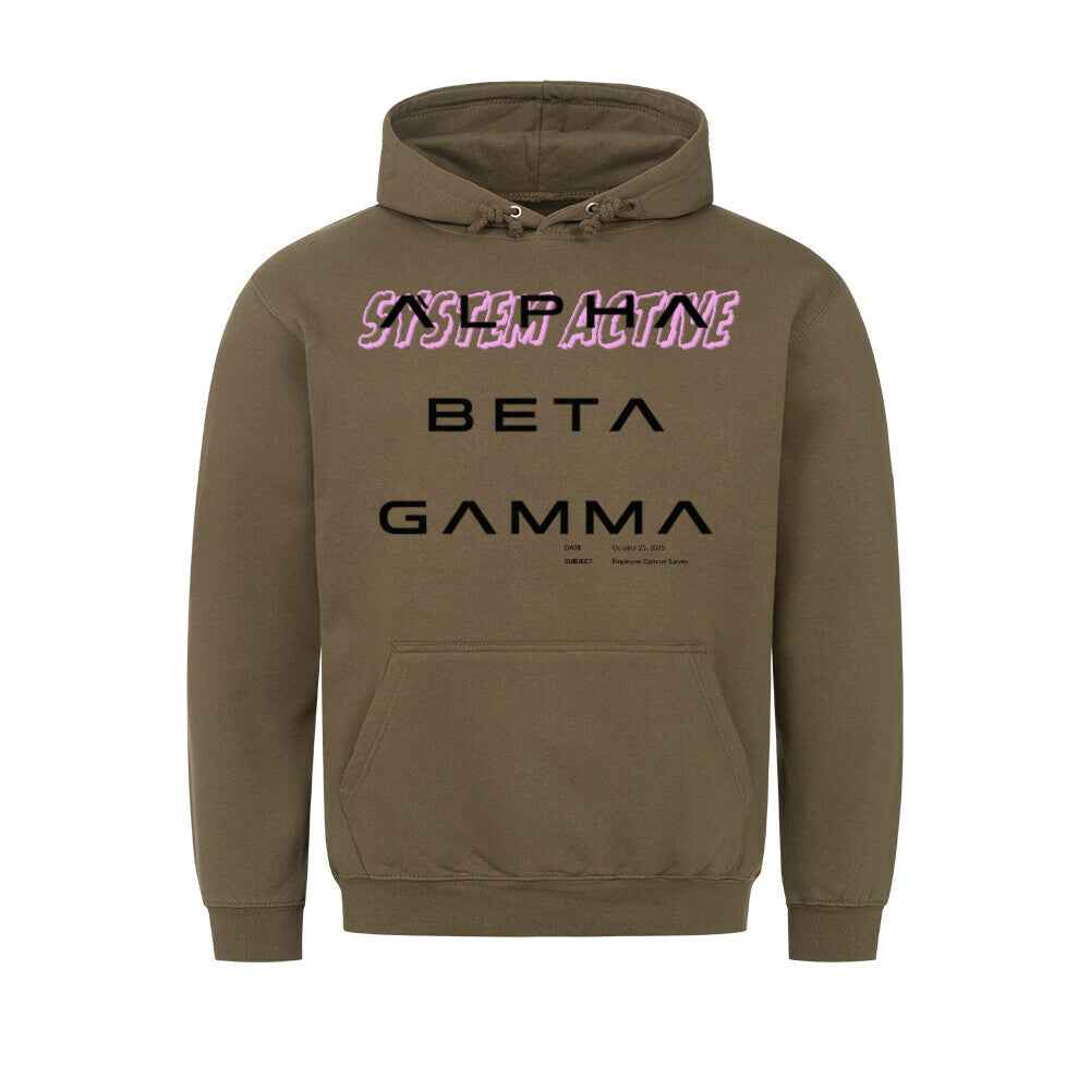 Alpha Beta Gamma Hoodie - Premium Kapuzenpullover für Mathe & Wissenschafts-Fans