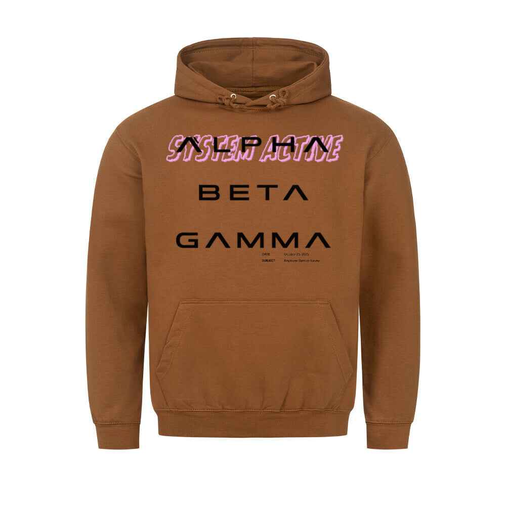 Alpha Beta Gamma Hoodie - Premium Kapuzenpullover für Mathe & Wissenschafts-Fans