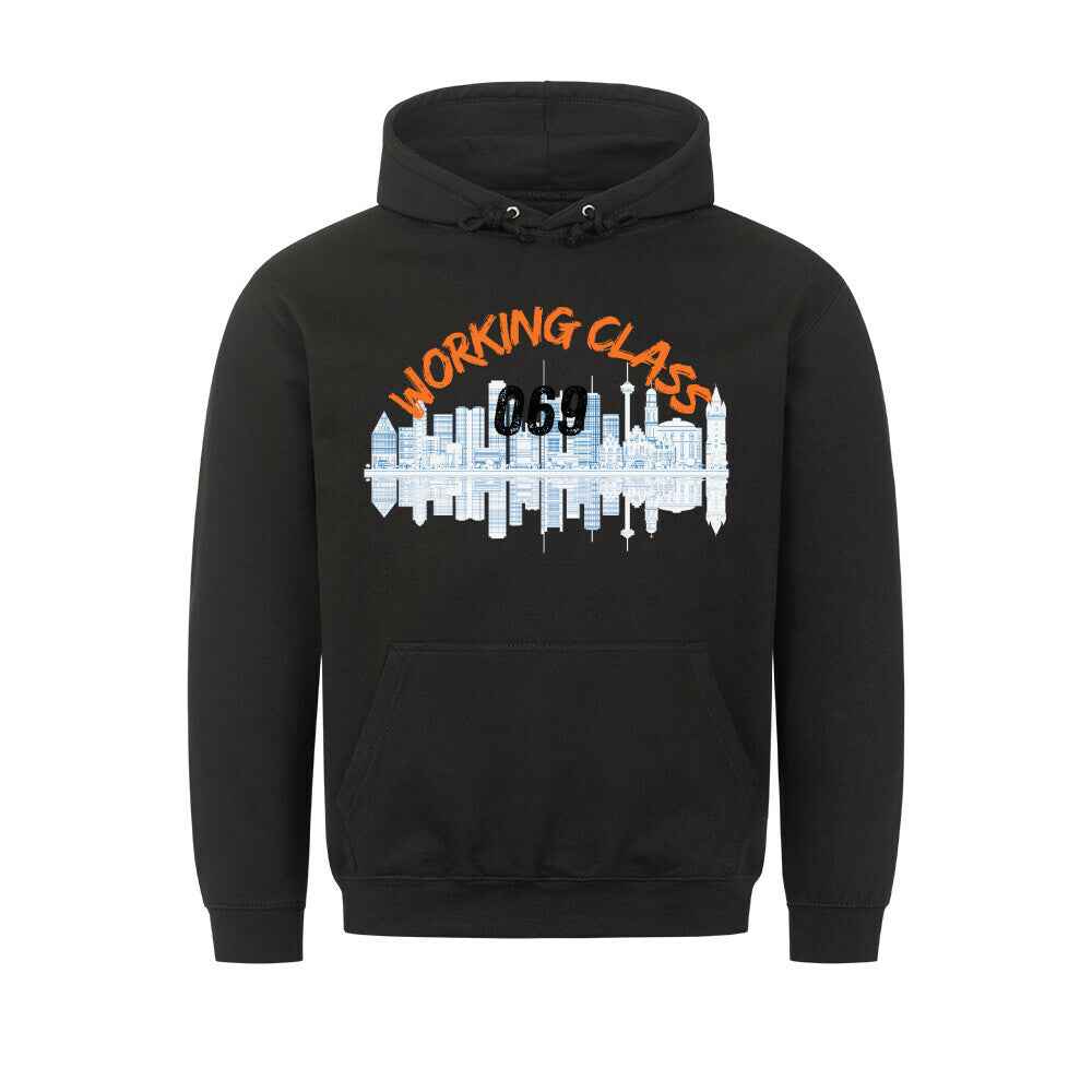 Tradition Hoodie - Premium mit Taschendruck