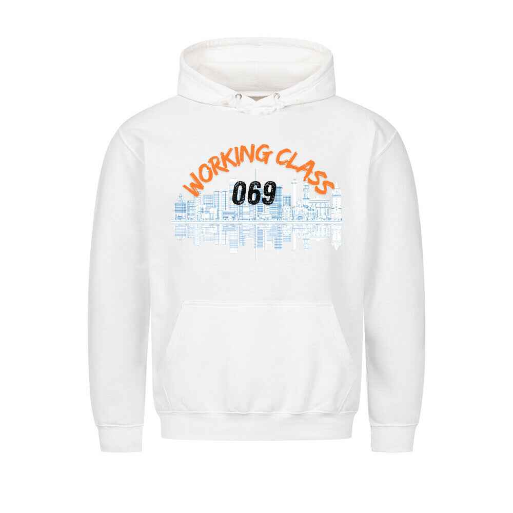 Tradition Hoodie - Premium mit Taschendruck