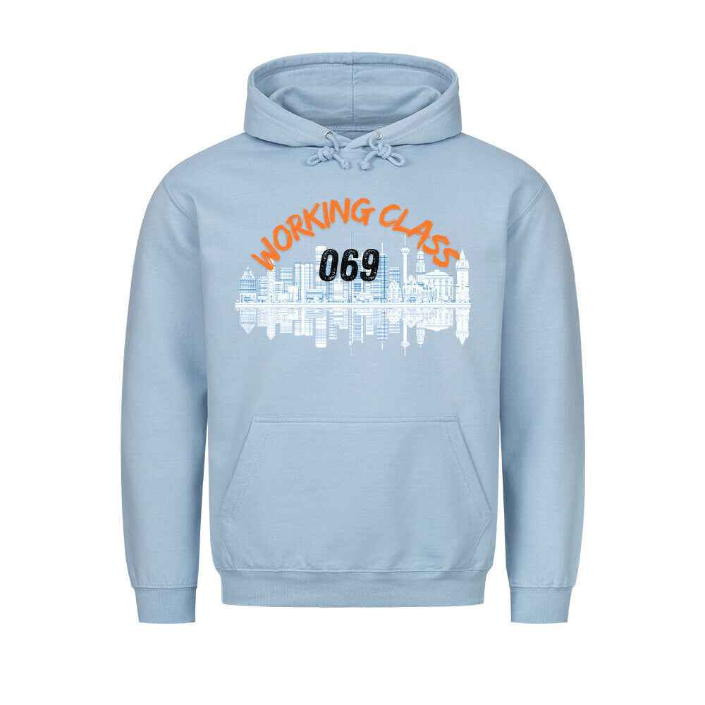 Tradition Hoodie - Premium mit Taschendruck