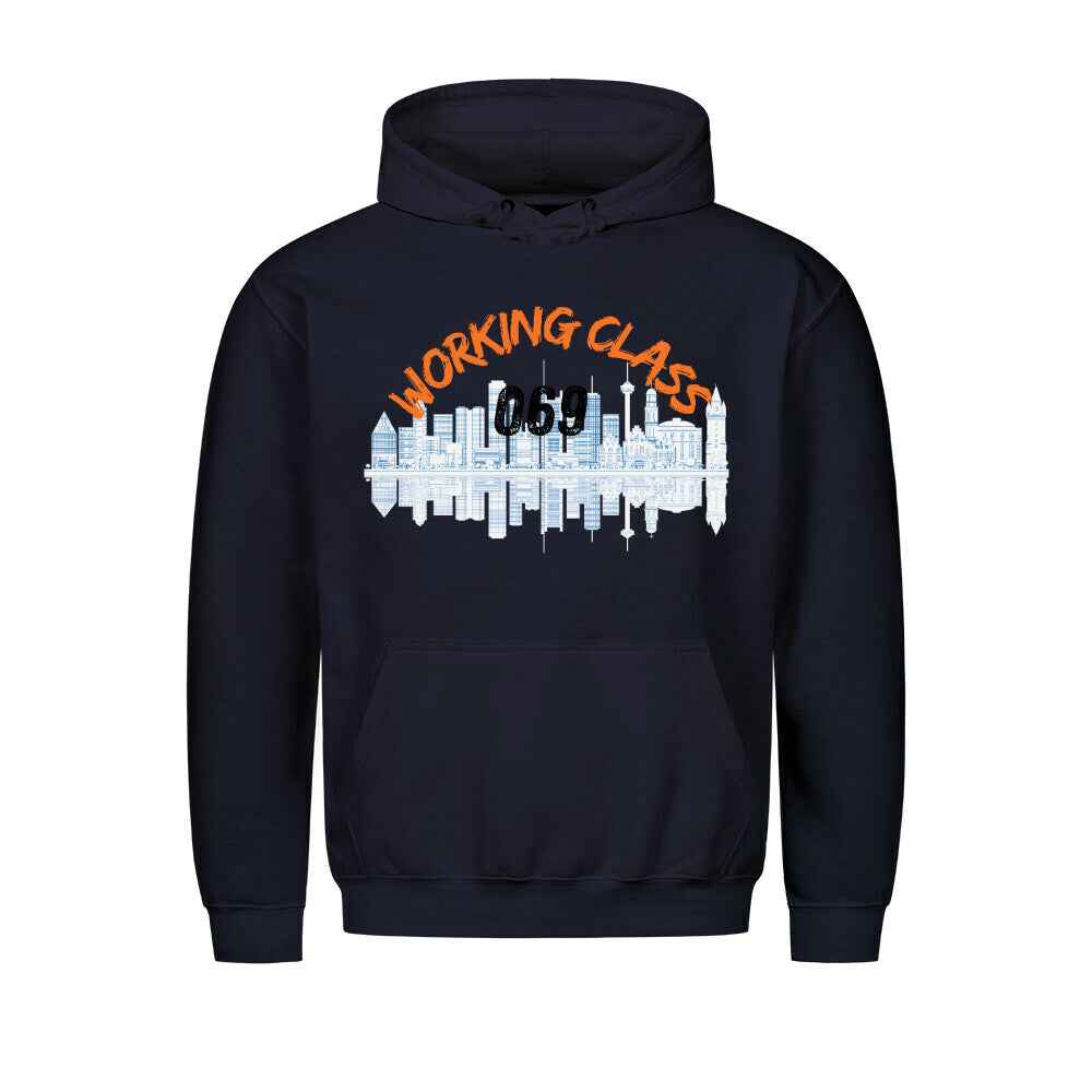 Tradition Hoodie - Premium mit Taschendruck