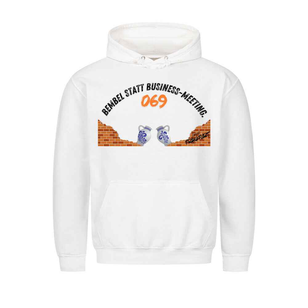 Frankfurter Bembel Hoodie - Premium mit Taschendruck