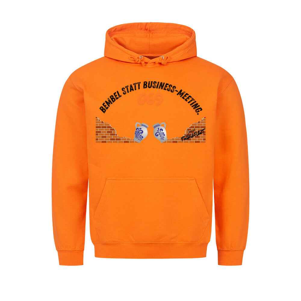 Frankfurter Bembel Hoodie - Premium mit Taschendruck