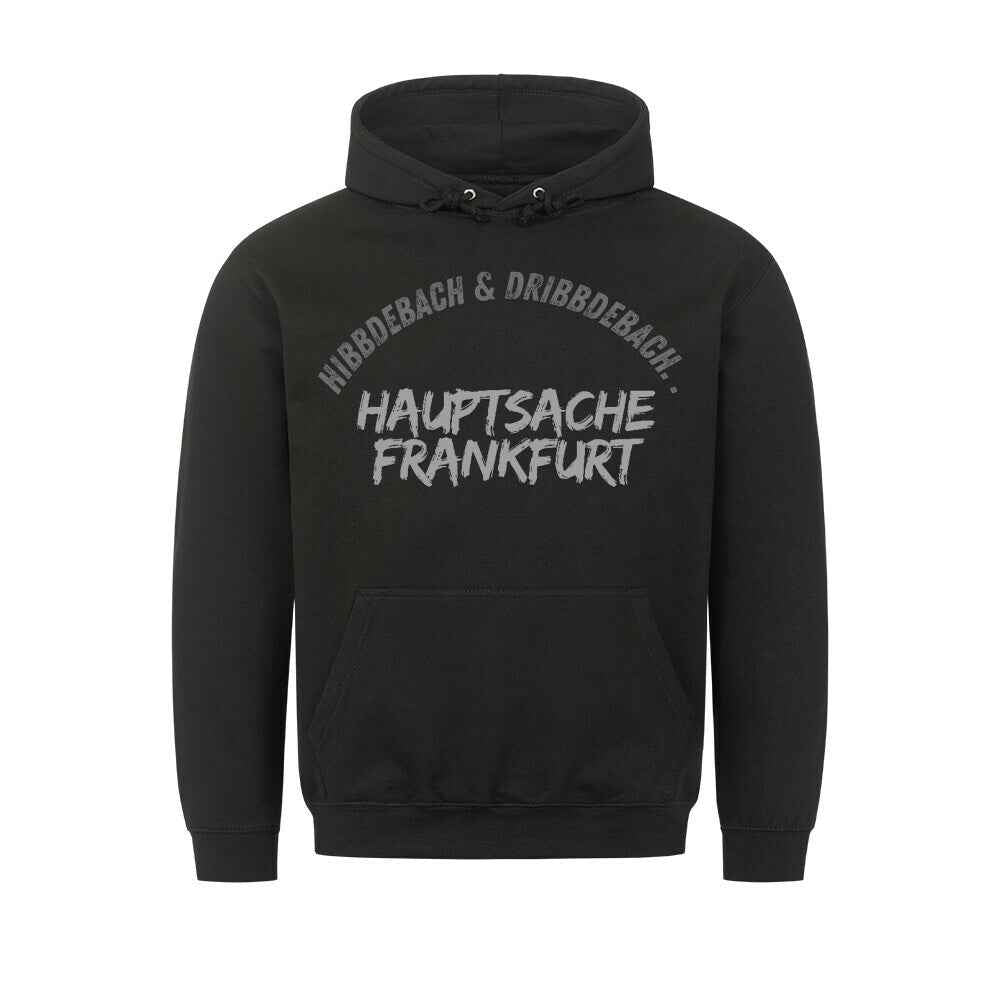 Hibbebach Dribbebach Hoodie - Premium mit Taschendruck