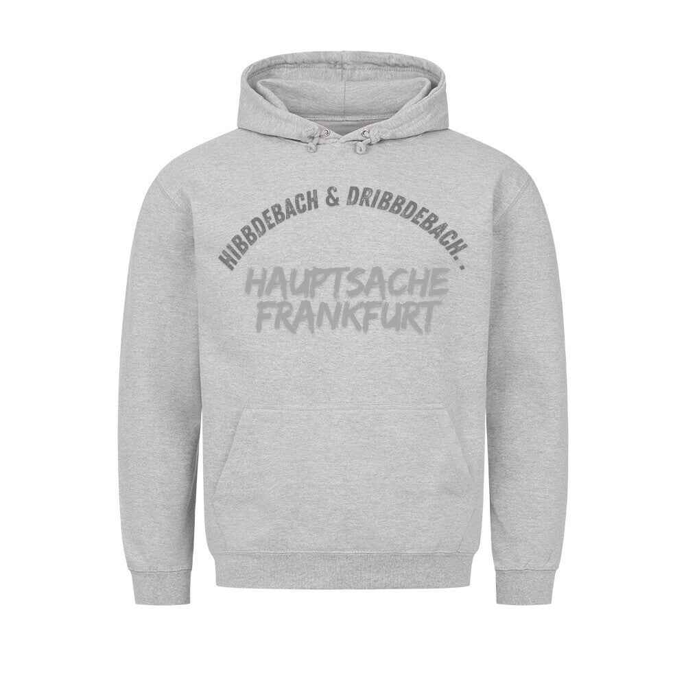 Hibbebach Dribbebach Hoodie - Premium mit Taschendruck