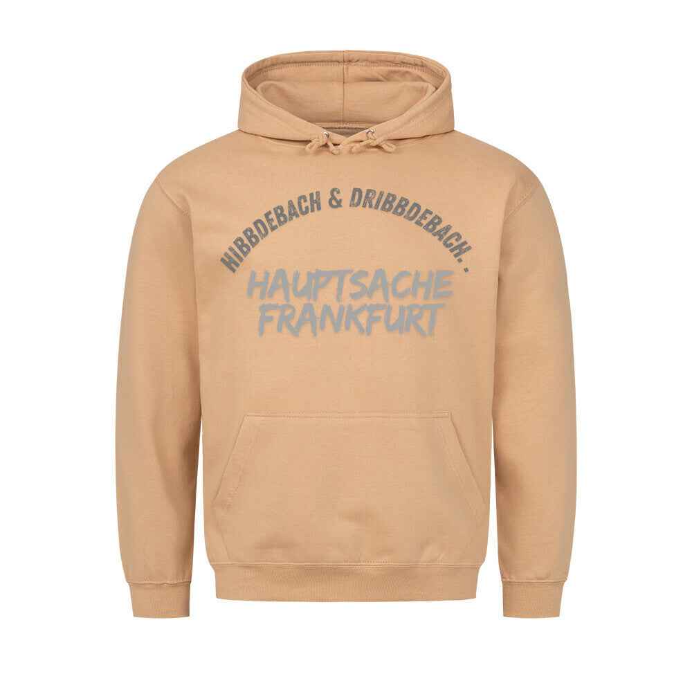 Hibbebach Dribbebach Hoodie - Premium mit Taschendruck